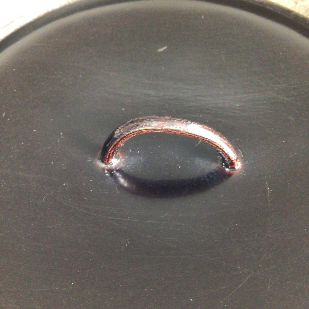 Ｎ６６４　水指　『朝倉窯　山内達雄造』『三島手水指』　共箱　茶道具