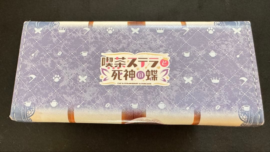 ゆずソフト 合皮製デッキケースW 喫茶ステラと死神の蝶　四季ナツメ