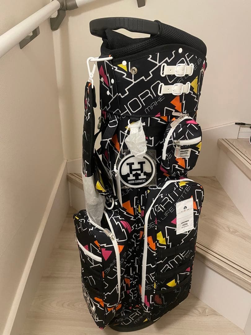 新品　HORN GMT ホーン ガーメント ブラック　キャディバッグ