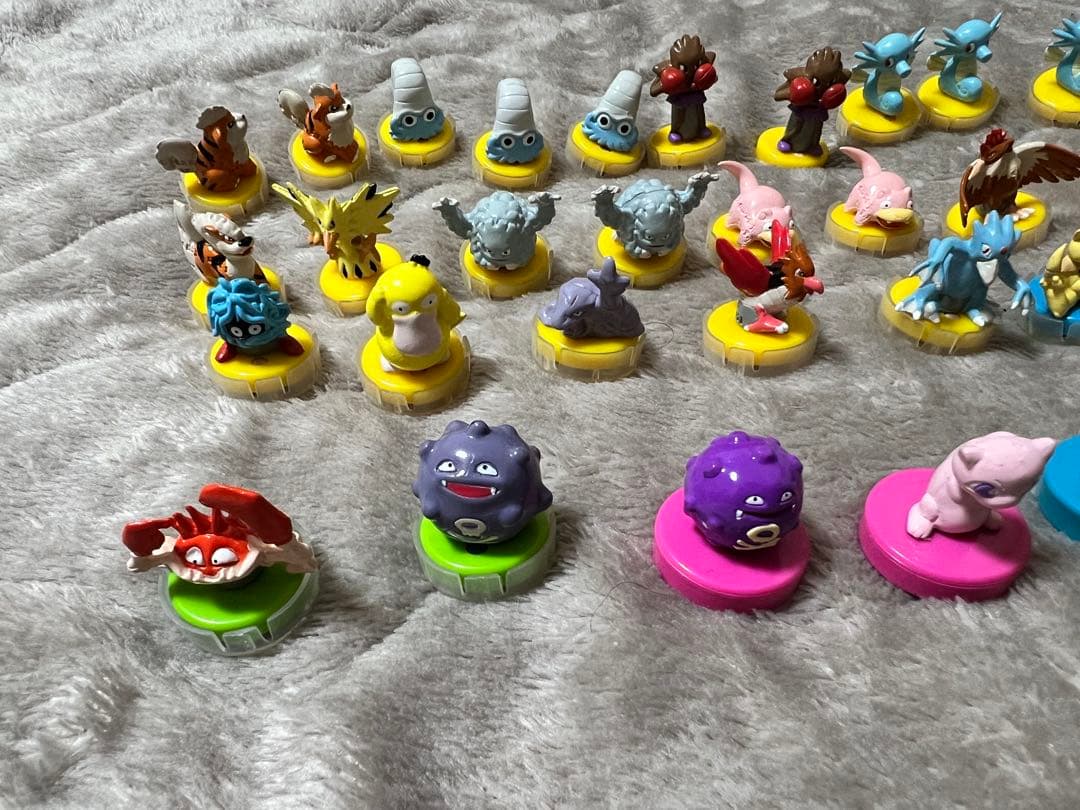 【絶版】【レア】ポケモン　ミニフィギュア　スタンプ　40体セット