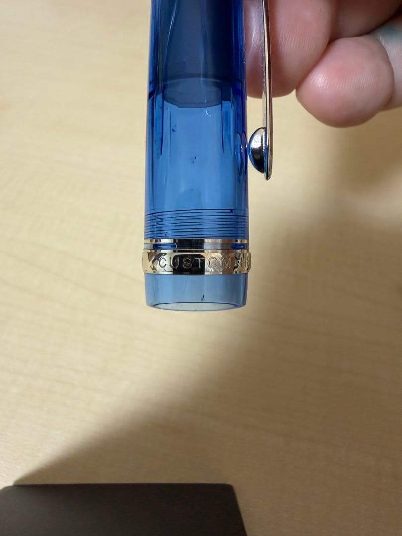 PILOT 万年筆 カスタムヘリテイジ92 透明軸Fニブ 2本セット