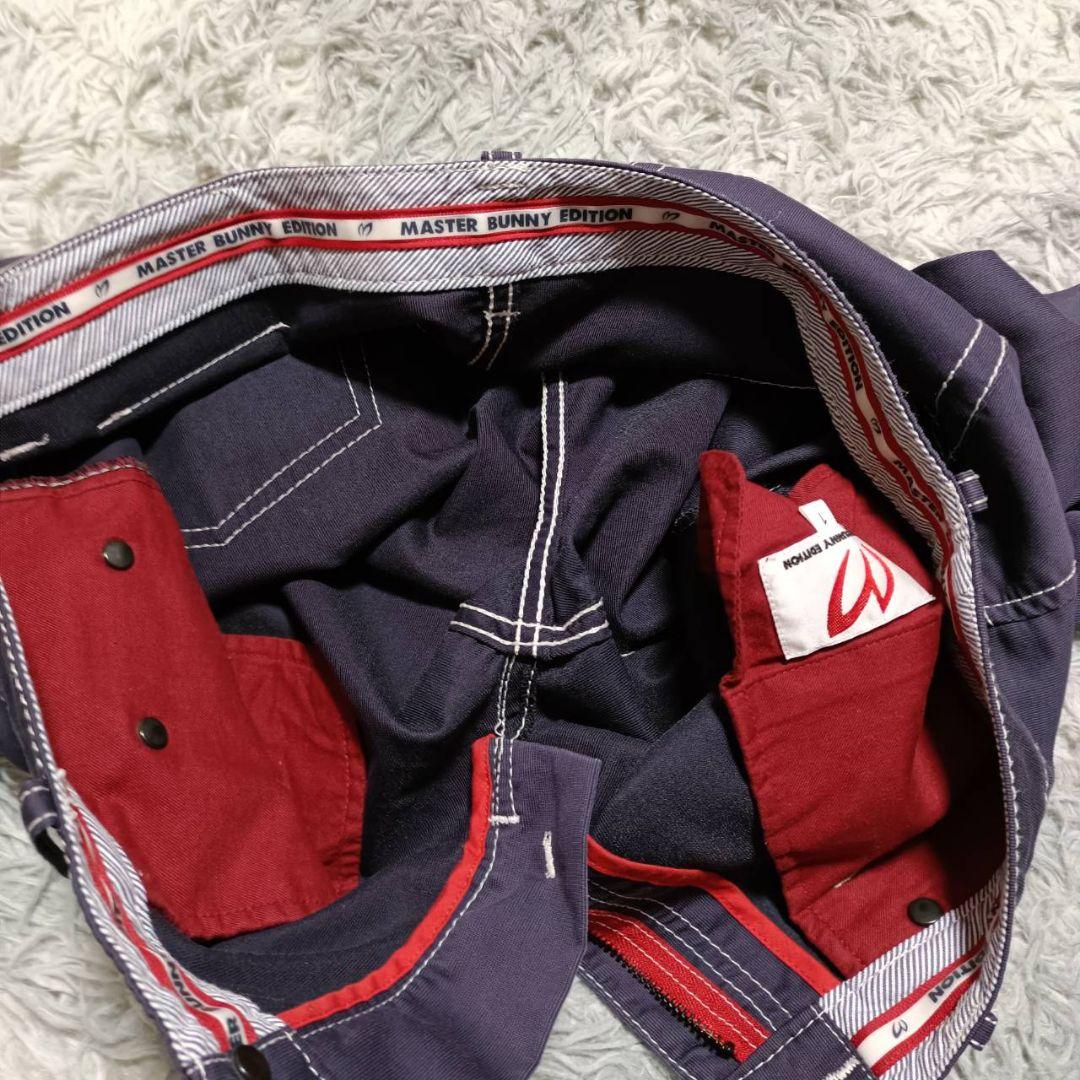 マスターバニー エディション　ストレッチ　パンツ　ゴルフ　刺繍　ウェア