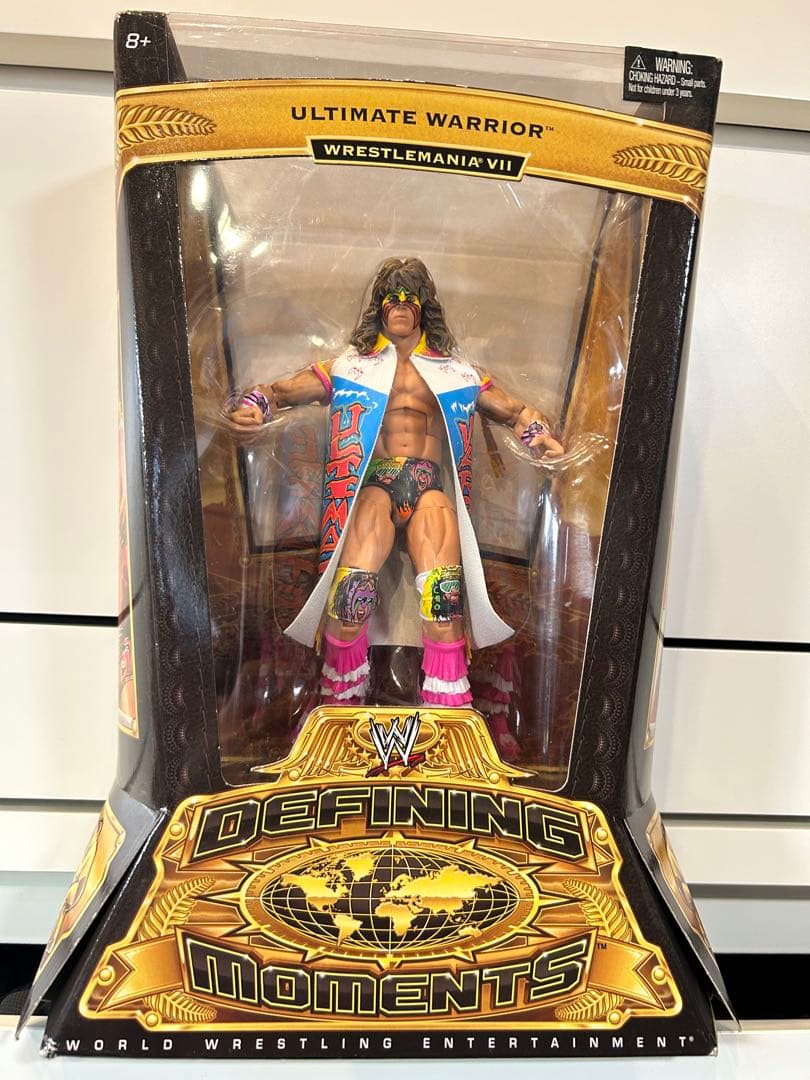 おまけ付き　マテル　WWE アルティメットウォリア ー レッスルマニア7