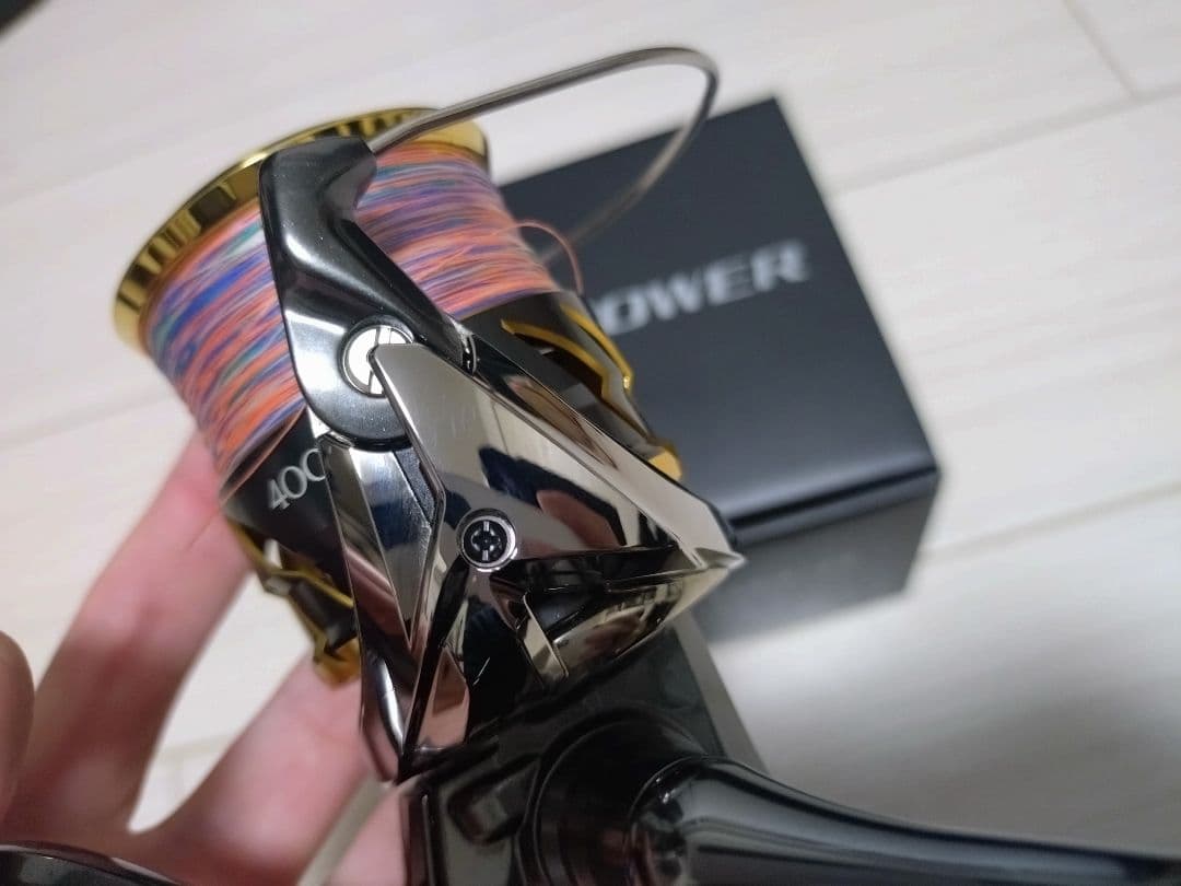 【美品】20ツインパワー4000XG 夢屋ハンドルノブカスタム 【オタケ】