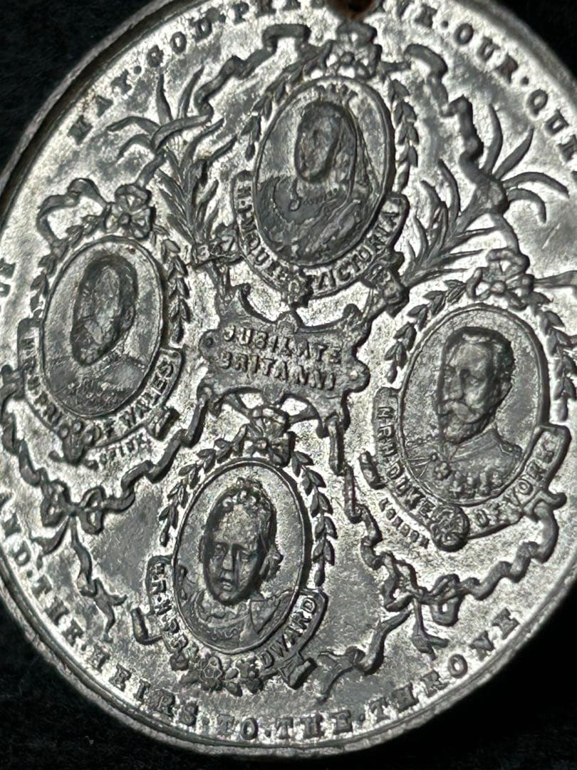 イギリス 1897 WMメダル 即位60年 王位継承 ヴィクトリア