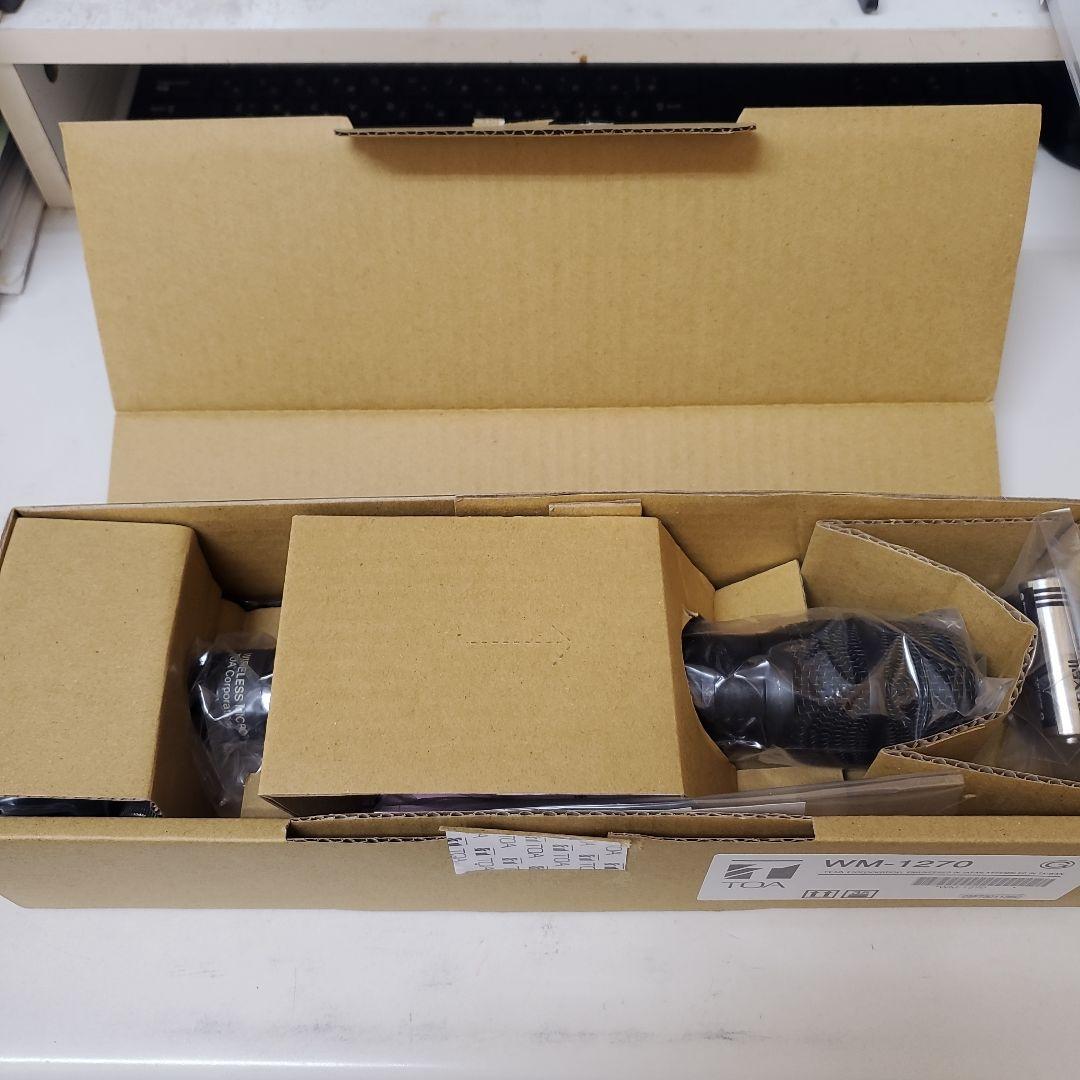 【新品・未使用】TOA WM-1270 ワイヤレスマイク