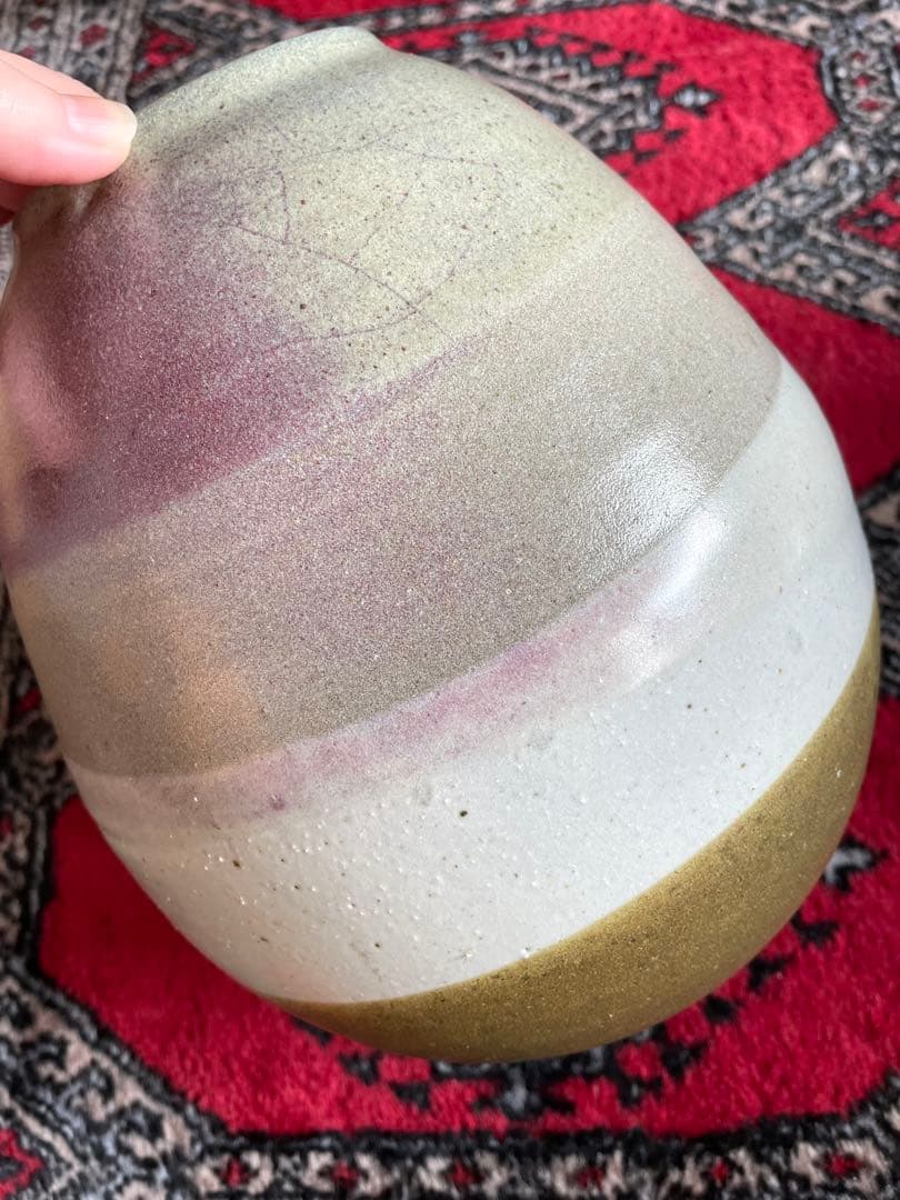 【未使用】古我知焼 やちむん 花瓶