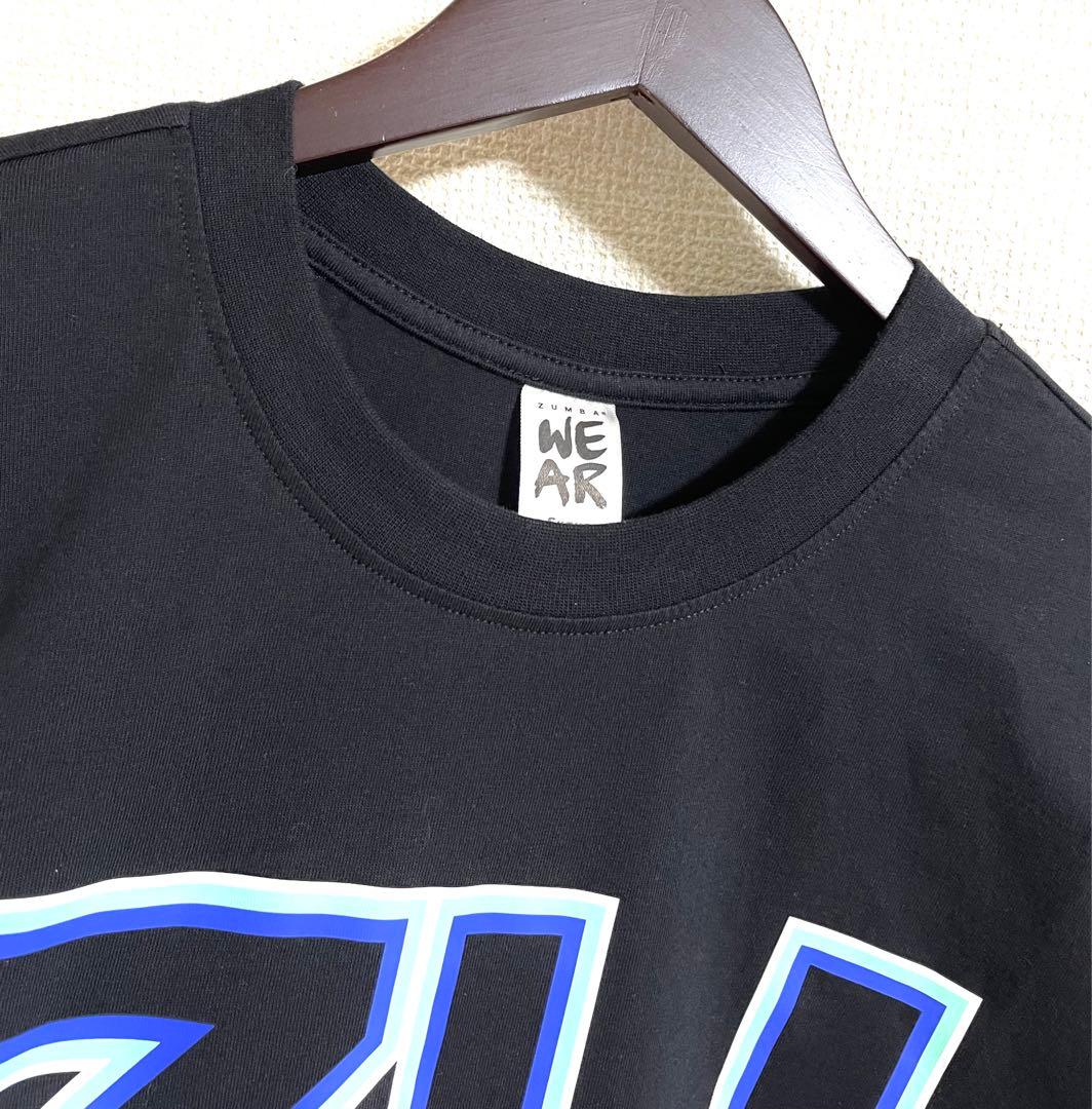 【正規品】新作ZUMBAアジアンロゴオーバーサイズドクルーネック長袖Tシャツ