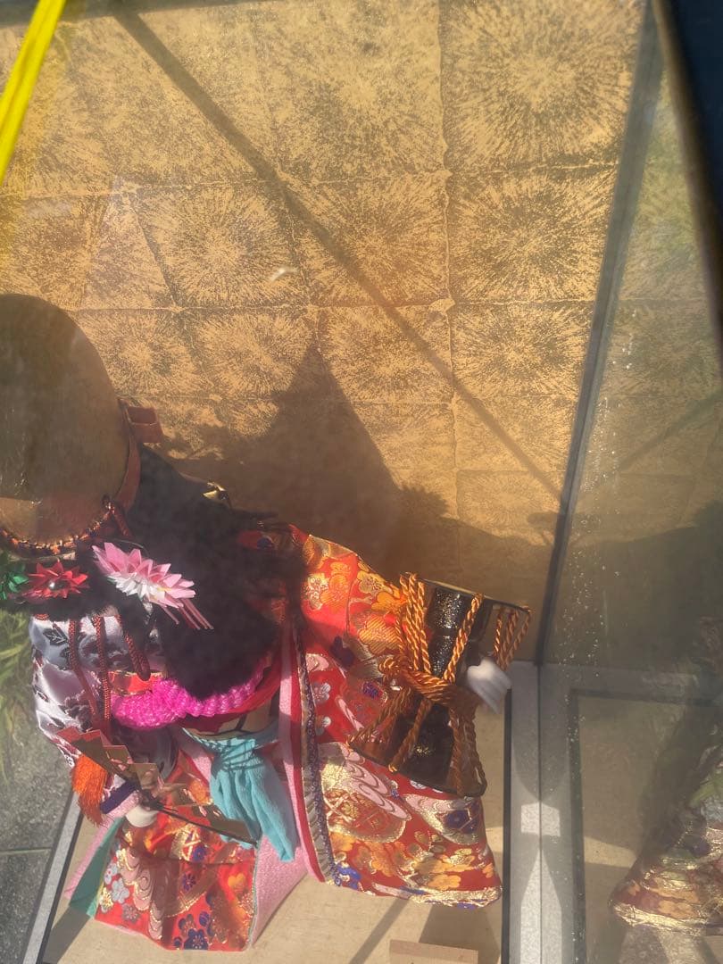 ケース入り日本人形 藤娘 端午の節句 昭和レトロ　15番　2号