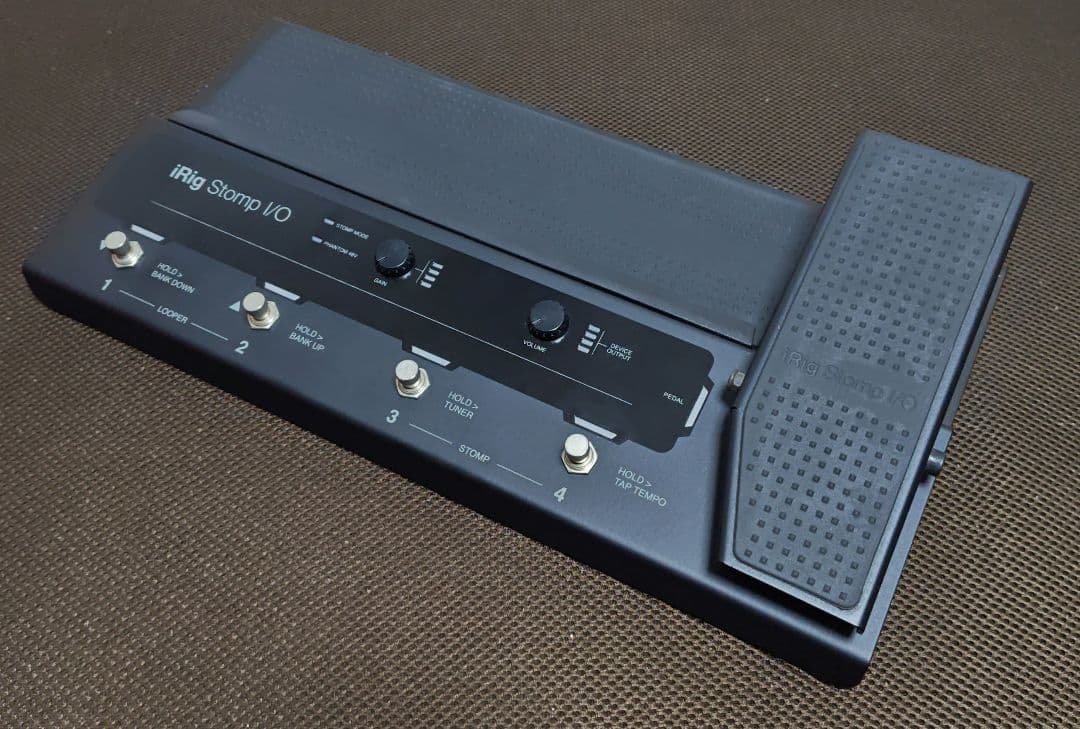 IK Multimedia iRig Stomp I/O エフェクトペダル