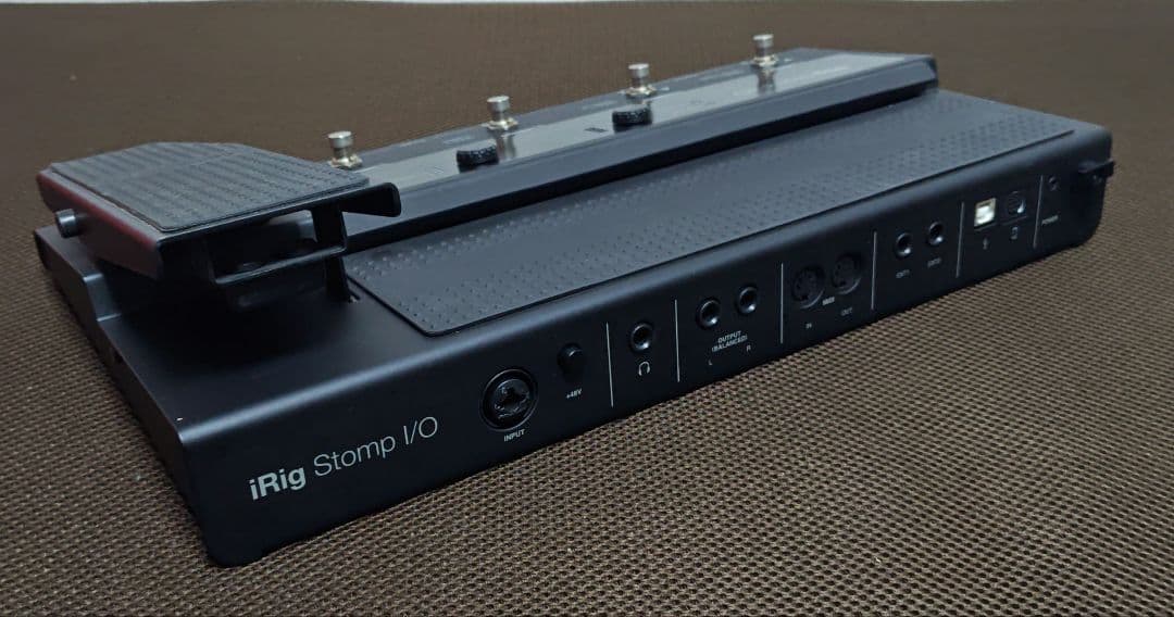 IK Multimedia iRig Stomp I/O エフェクトペダル