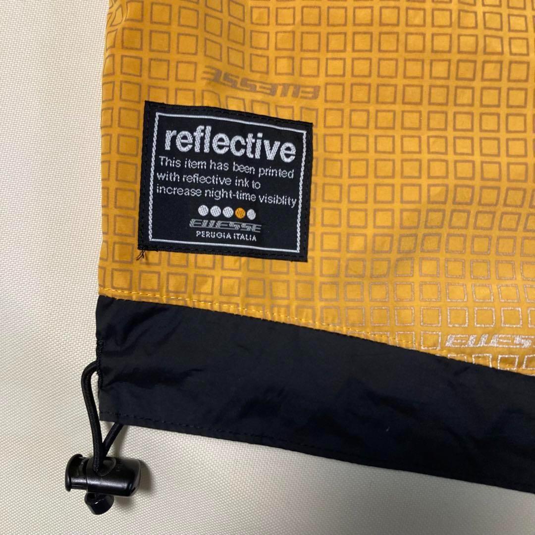 エレッセ アノラック リフレクター パーカー オレンジ Lサイズ