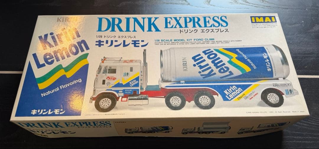 IMAI 1/28 キリンレモン ドリンクエクスプレス プラモデル 未組立