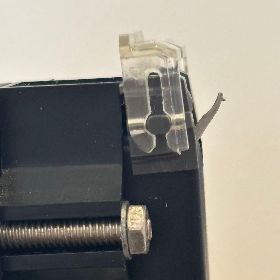 SHURE M44Gレコードカートリッジ　純正針、テクニクスシェル付き