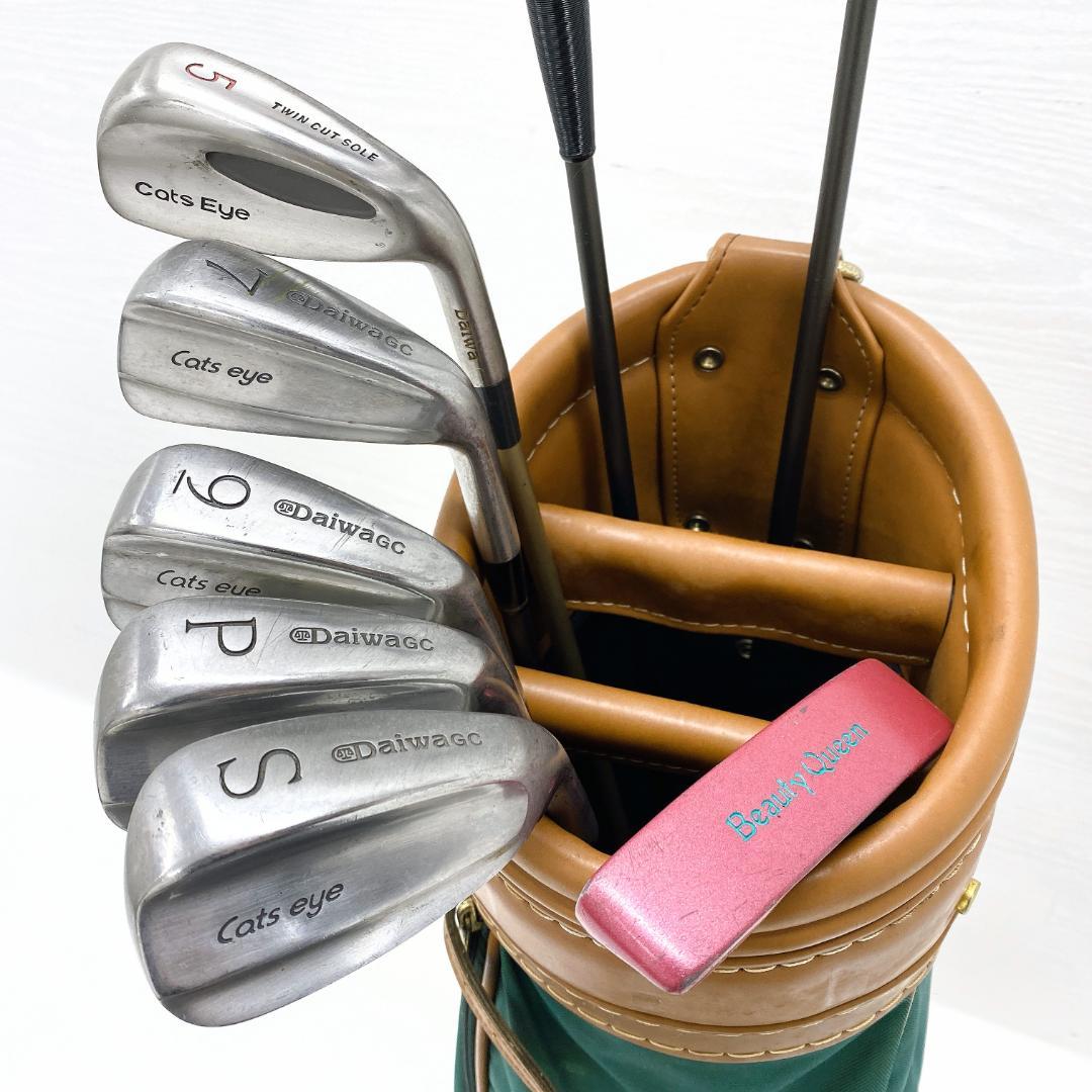 【格安‼】 Daiwa ダイワ レディース ゴルフ クラブ セット 8本 L