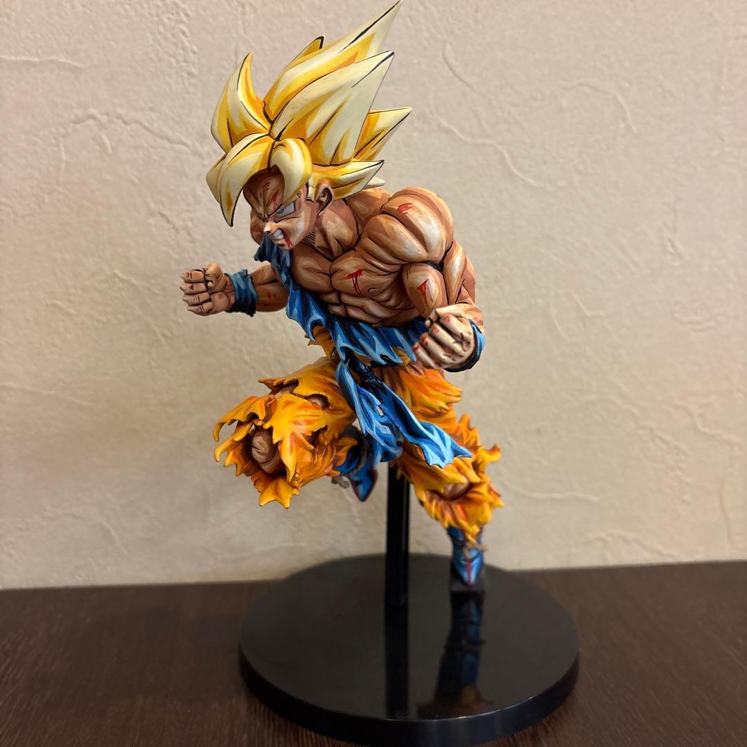 ドラゴンボールフィギュア50周年アニバーサリースーパーサイヤ人孫悟空リペイント