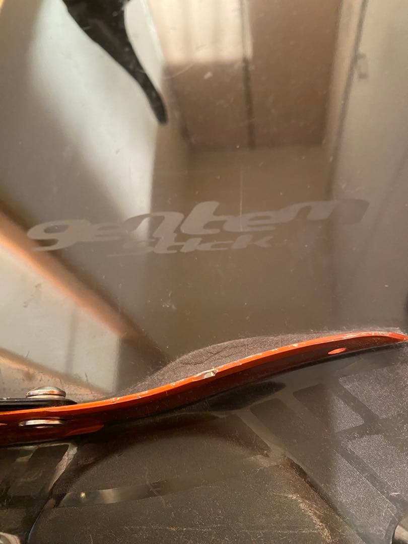 ゲンテンスティック　マンタレイ　スノーボード バインディング&カバー付き