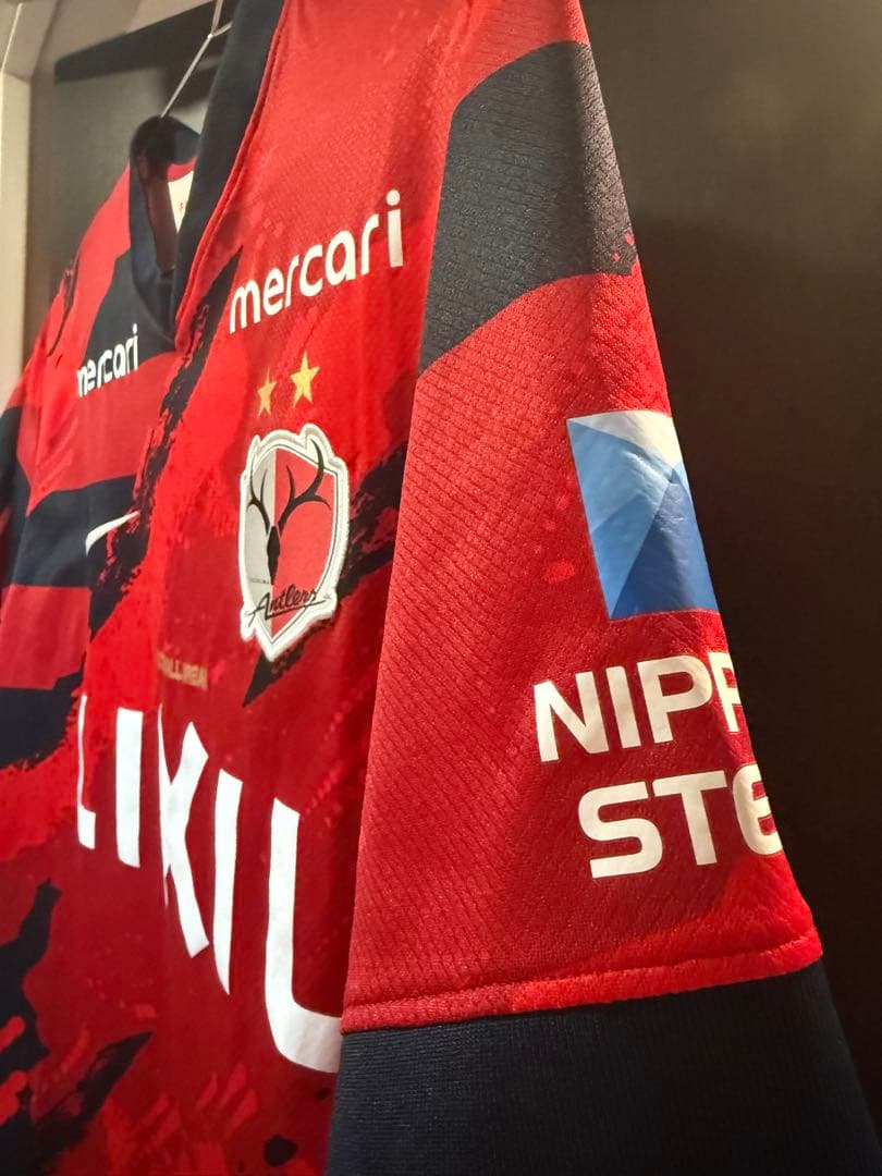 鹿島アントラーズ サッカー レプリカ ユニフォーム 12番 2025 XL