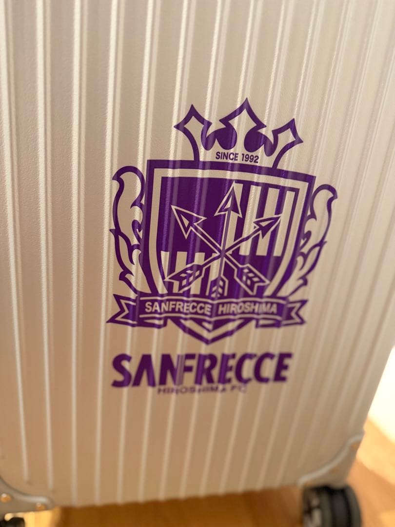 サンフレッチェ広島 オリジナル ハードキャリーケース ロゴ入り