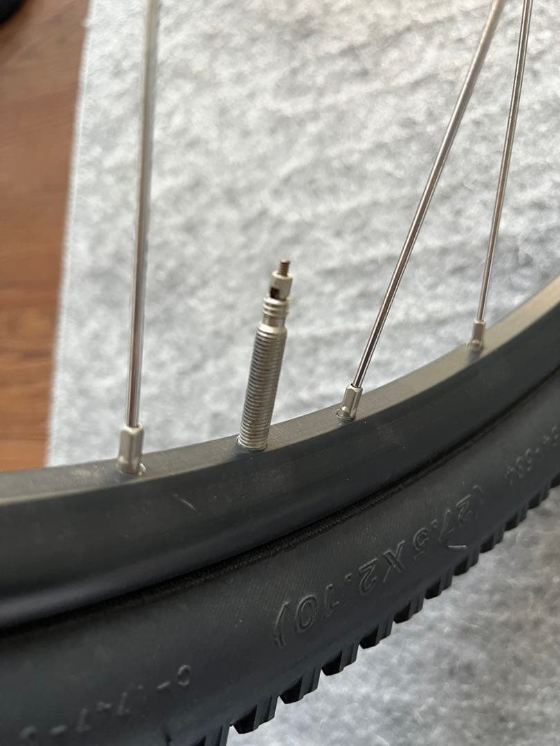 27.5*2.10 MTB 自転車ホイールセット タイヤ・ディスクローター付き