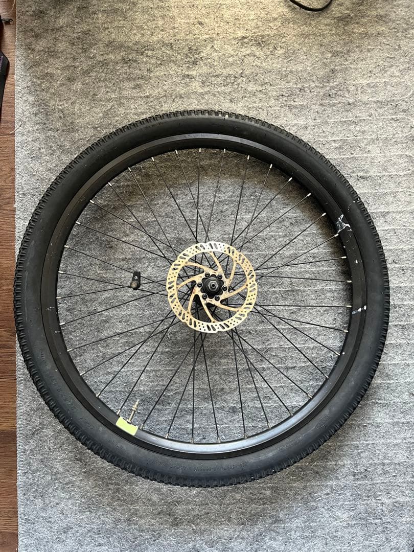 27.5*2.10 MTB 自転車ホイールセット タイヤ・ディスクローター付き