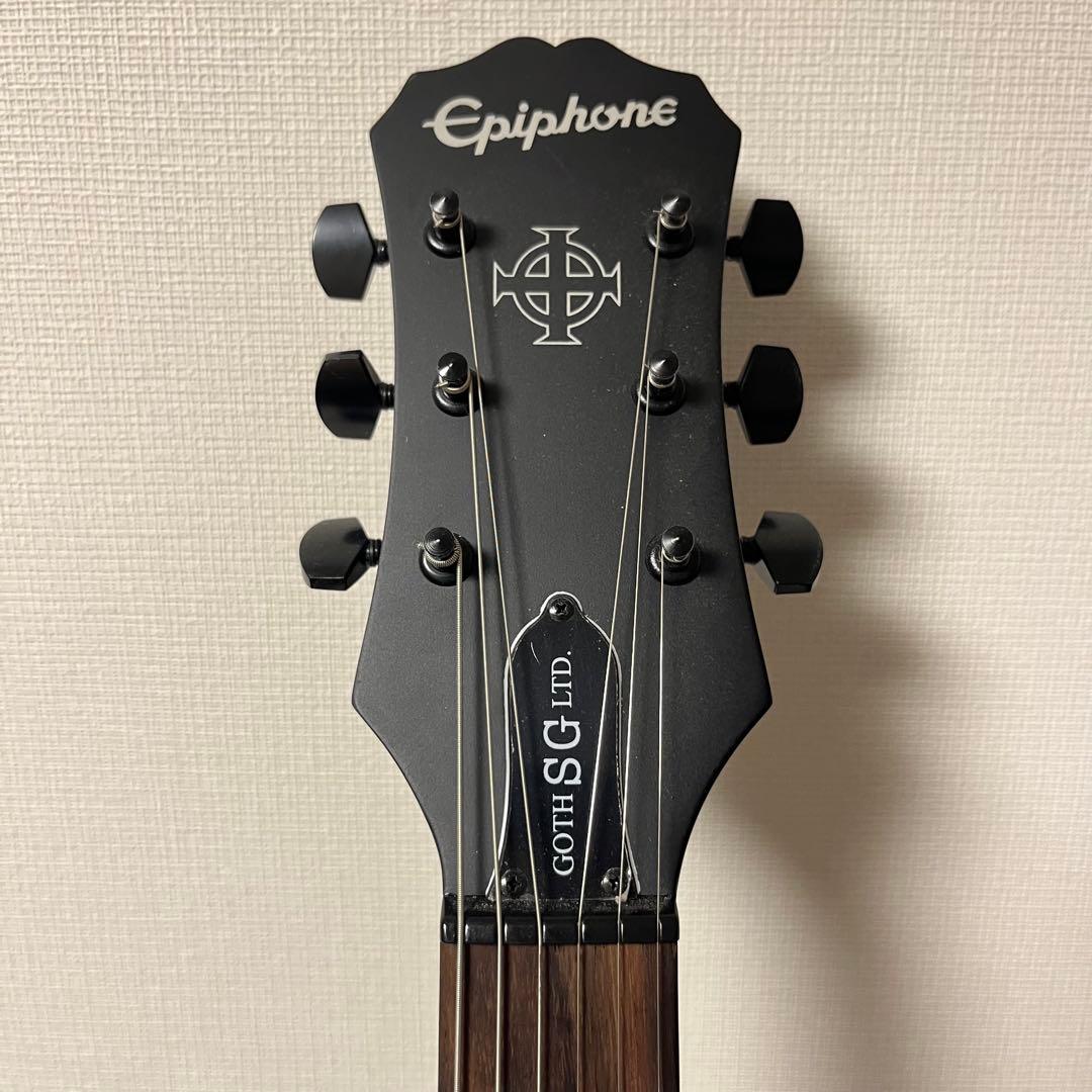 Epiphone SG gothブラック エレキギター Gibson系