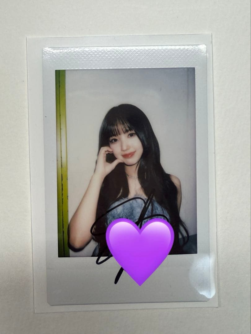 MADEIN イェソ ショーケース特典 サインチェキ