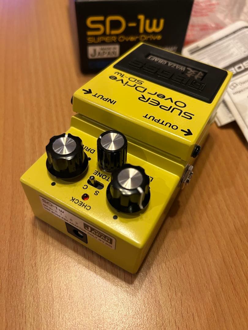 BOSS SD-1w SUPER OverDrive ほぼ未使用です