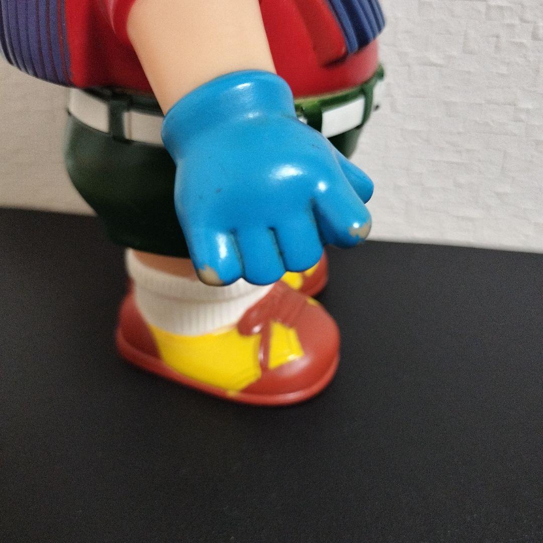 当時物！希少！Dr.スランプアラレちゃん　ソフビ貯金箱＆ガッチャン指人形