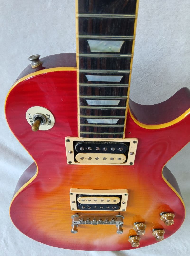 Aria Pro II　Leopard　サンバースト　レスポール　　ジャンク品