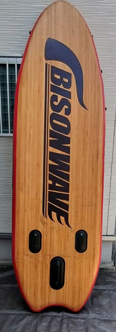 BISONWAVE　BW SUP294ワイド　ウッドレッド