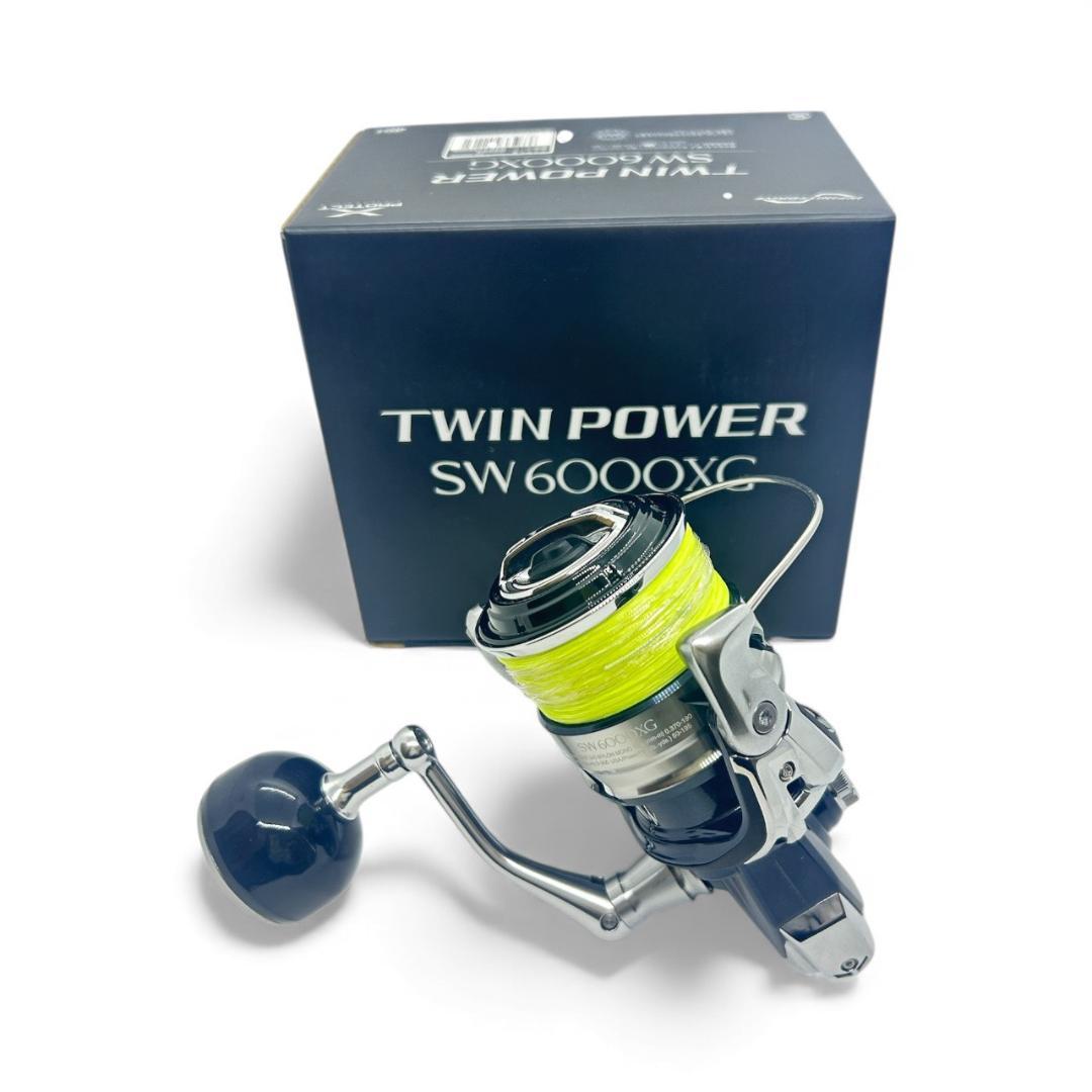 【美品】シマノ 21ツインパワーSW6000XG【リブレ ライトアーム70装着】