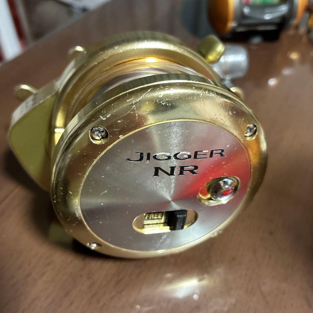 JIGGER NR リール 6.2:1 ギア比