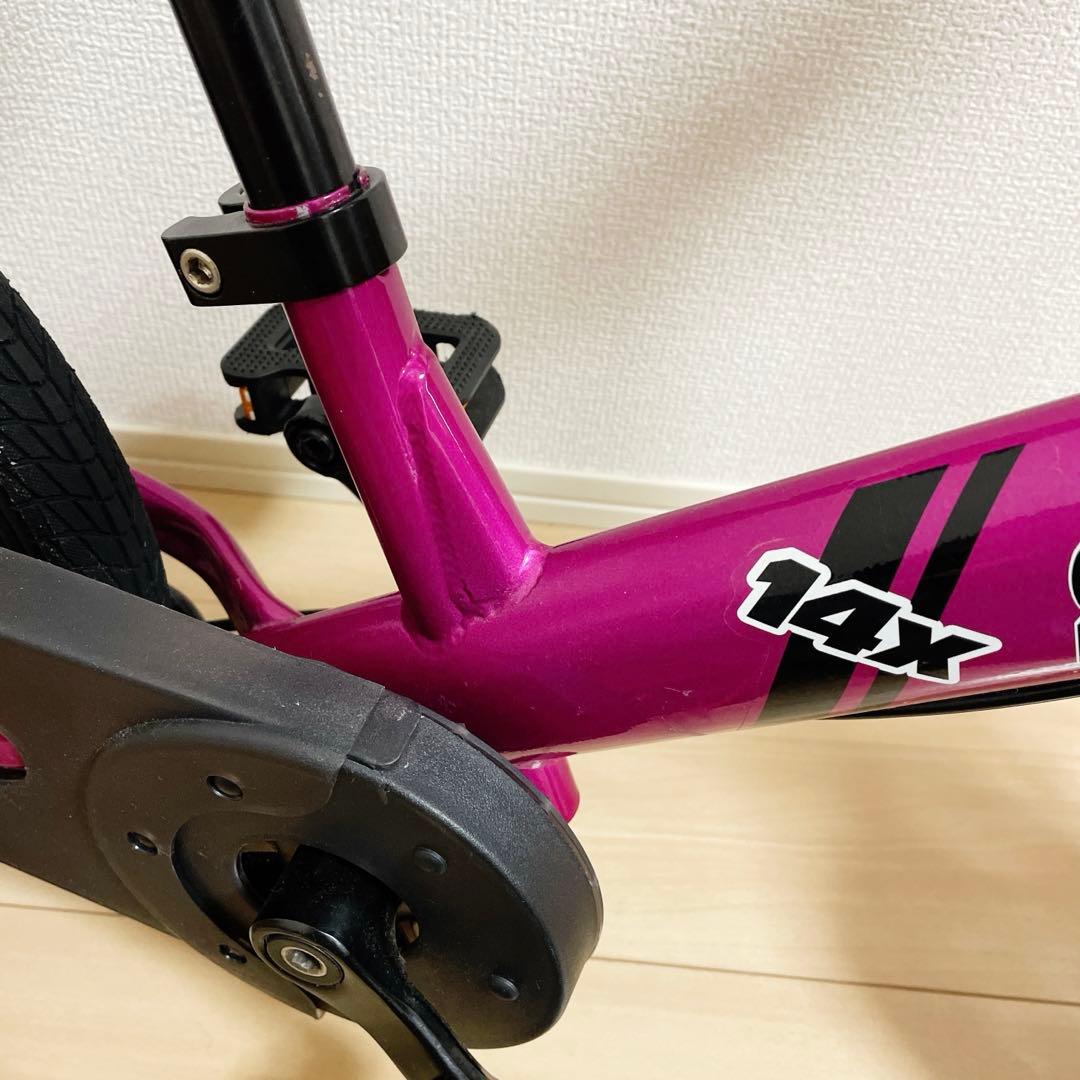 STRIDER ストライダー 14X フューシャピンク ペダル付き