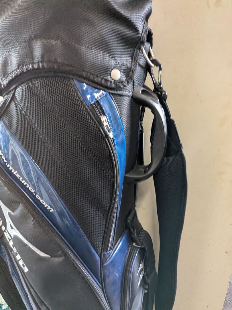 Mizuno ゴルフバッグ 黒/青