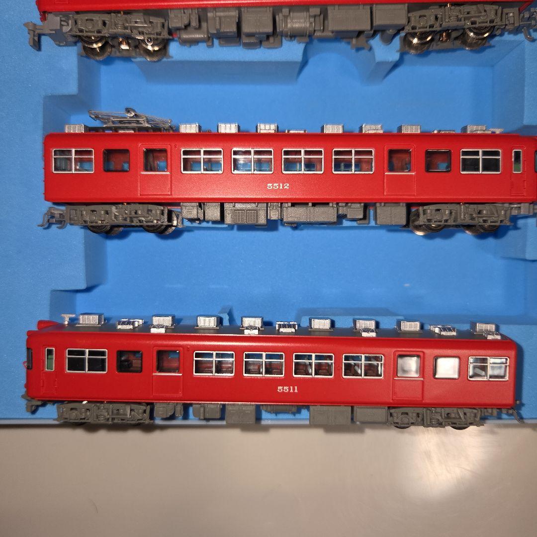 現状品 名鉄5500系 特別整備後 スカーレット 基本/増結 6両セット