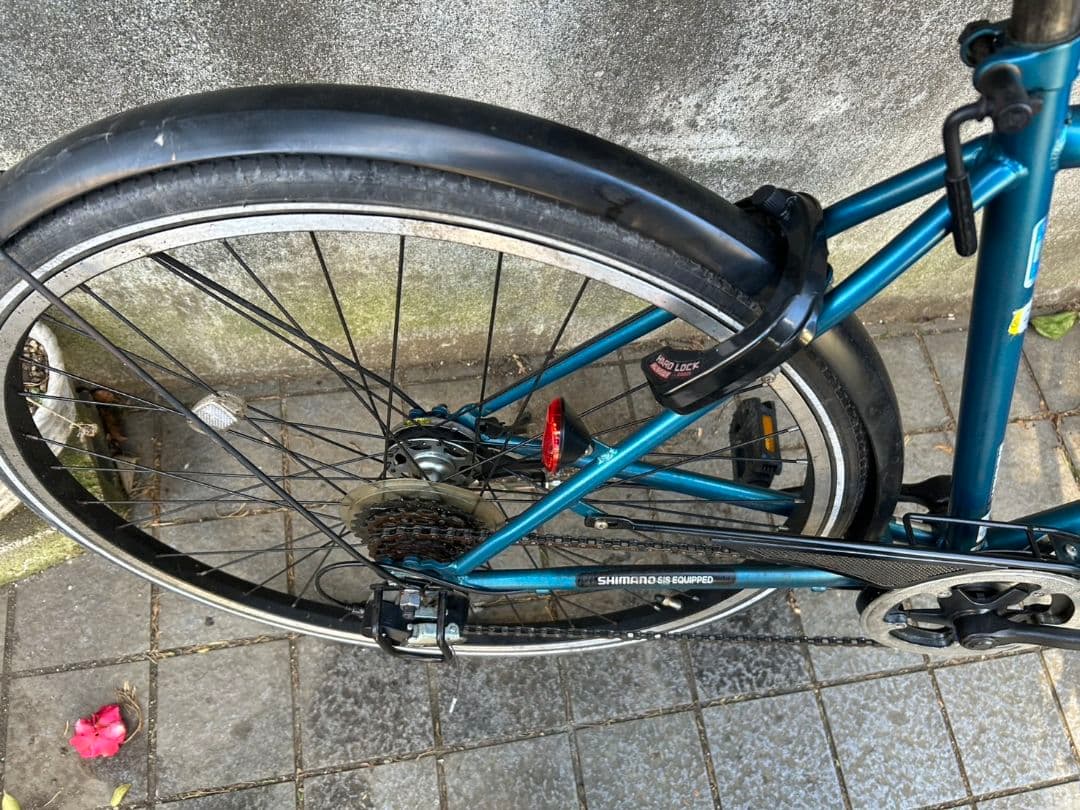 直接取りに来てください。値下げあり、非対面受取クロスバイク27インチ　正常に動作