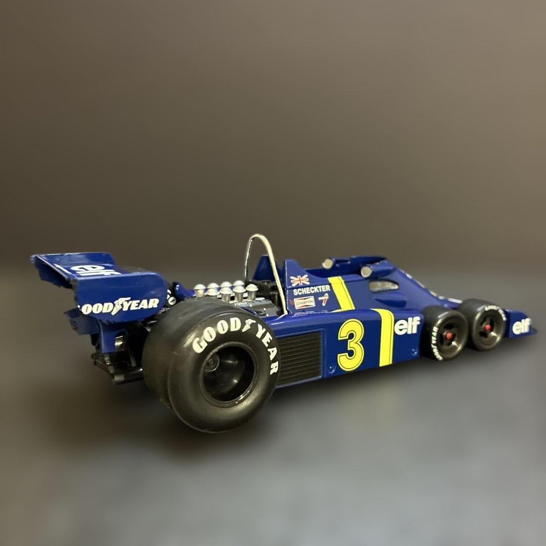 024 F1 ティレル P34 6輪車 1/24スケール ダイキャスト ミニカー