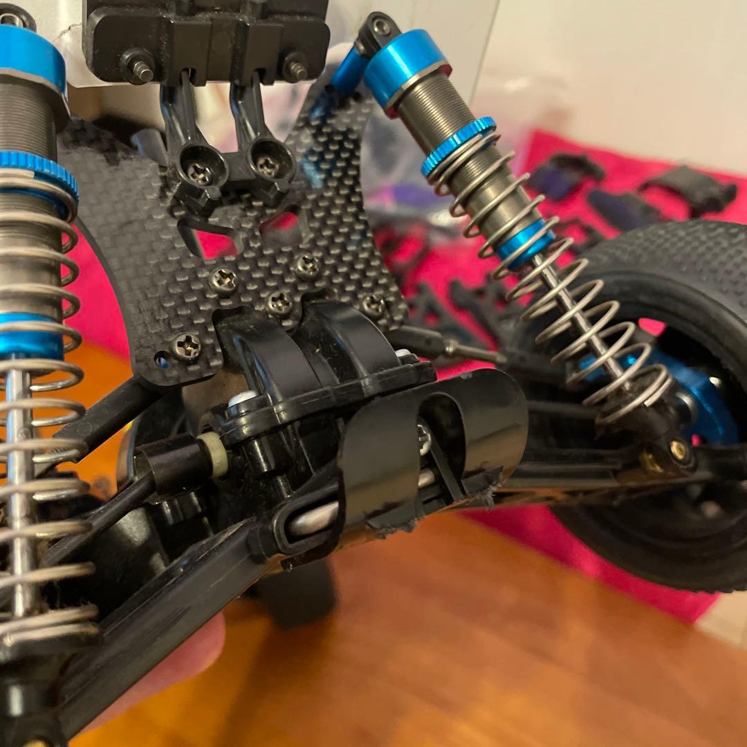 タミヤ　TT-02B 電動RCカー　マイティフロッグ　オプション　ジャンク