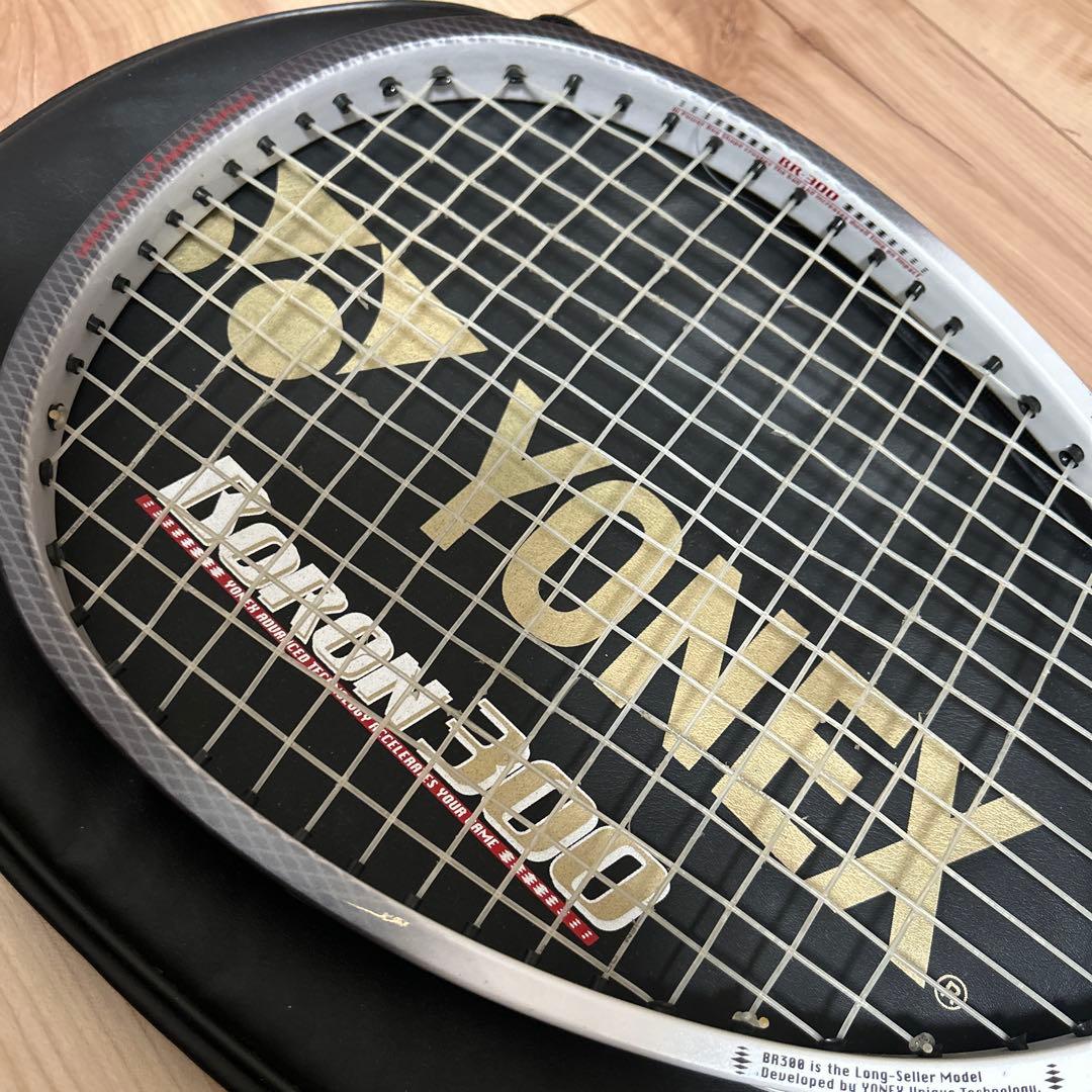 YONEX ボロン300 テニスラケット2本セットケース付　軟式テニス