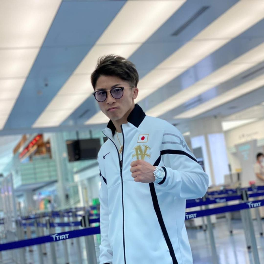 【完全受注生産】井上尚弥 ラスベガス戦 ジャージ ミズノ L チームイノウエ