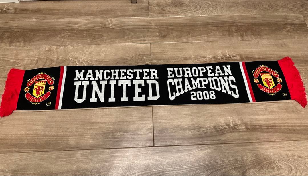 マンチェスターユナイテッドマフラー チャンピオンズリーグ優勝記念マフラー