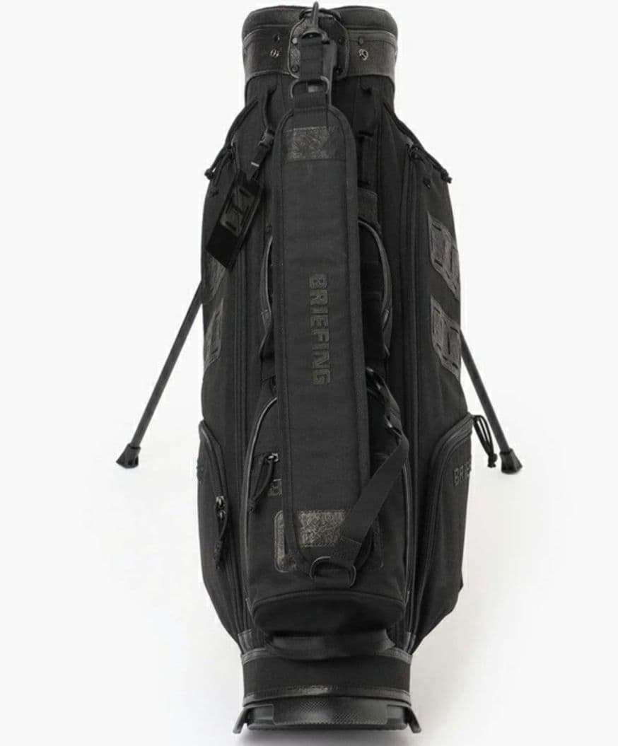 BRIEFING スタンド式キャディバッグ ブラック 3.5kg