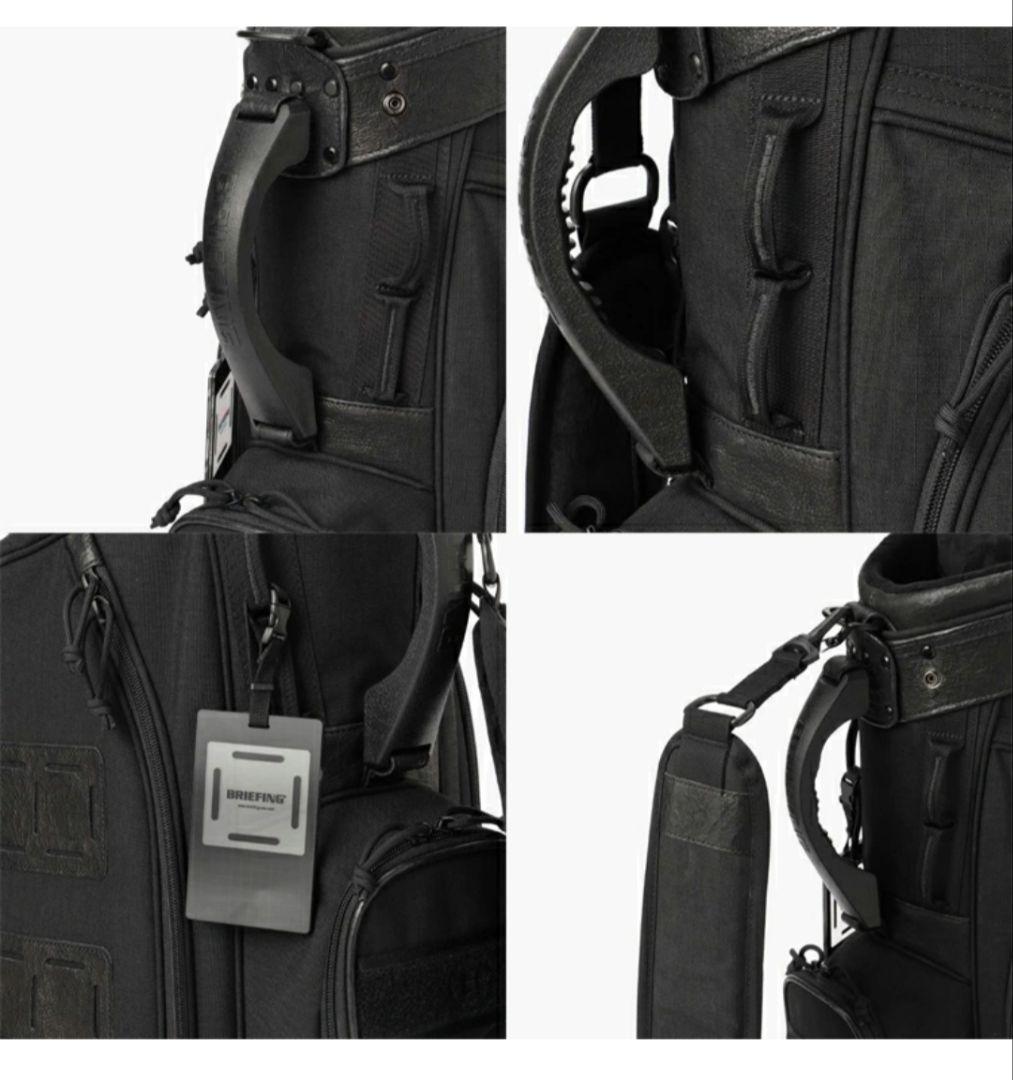 BRIEFING スタンド式キャディバッグ ブラック 3.5kg