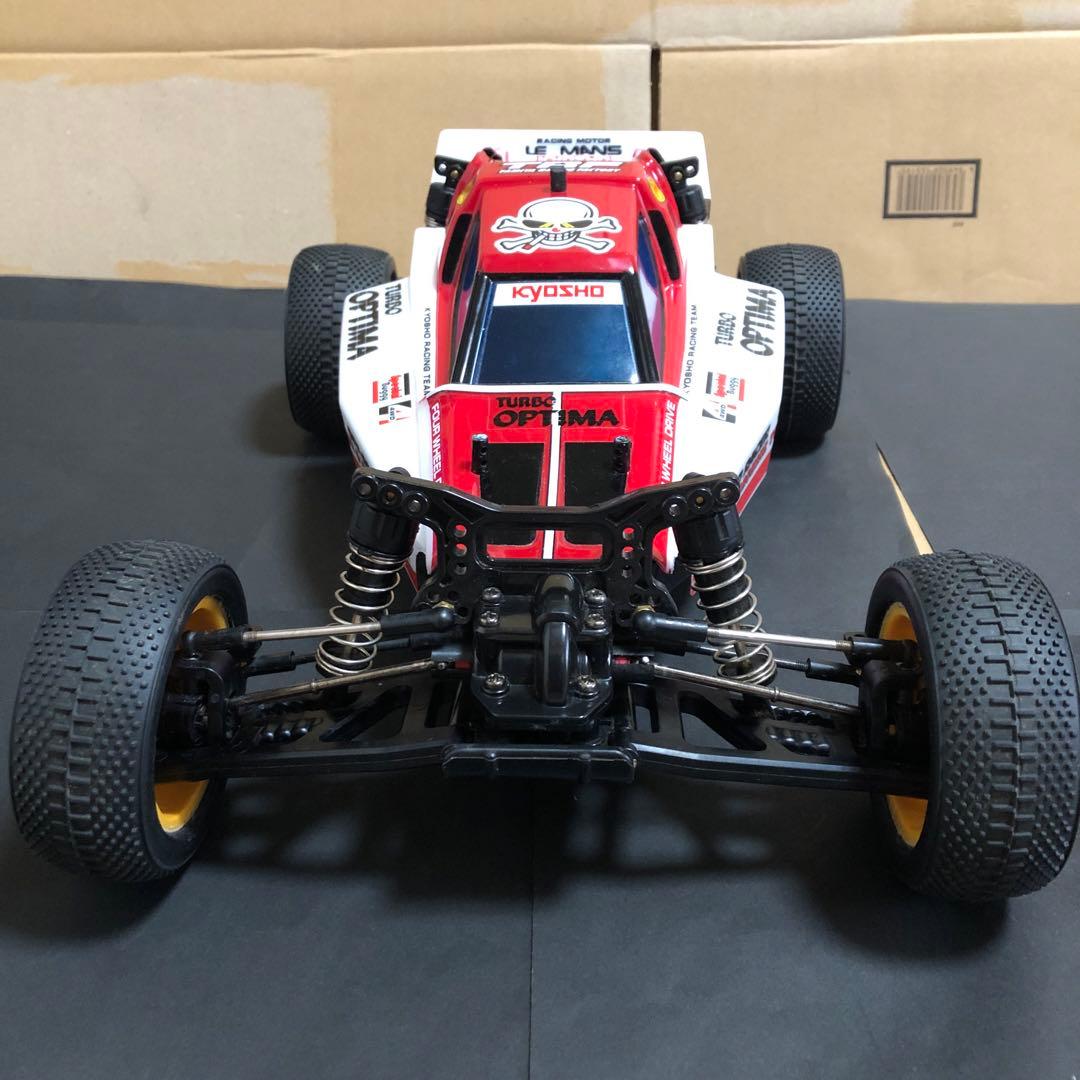 タミヤ RC DF-03 ターボオプティマ ボディ プロポ メカ付き