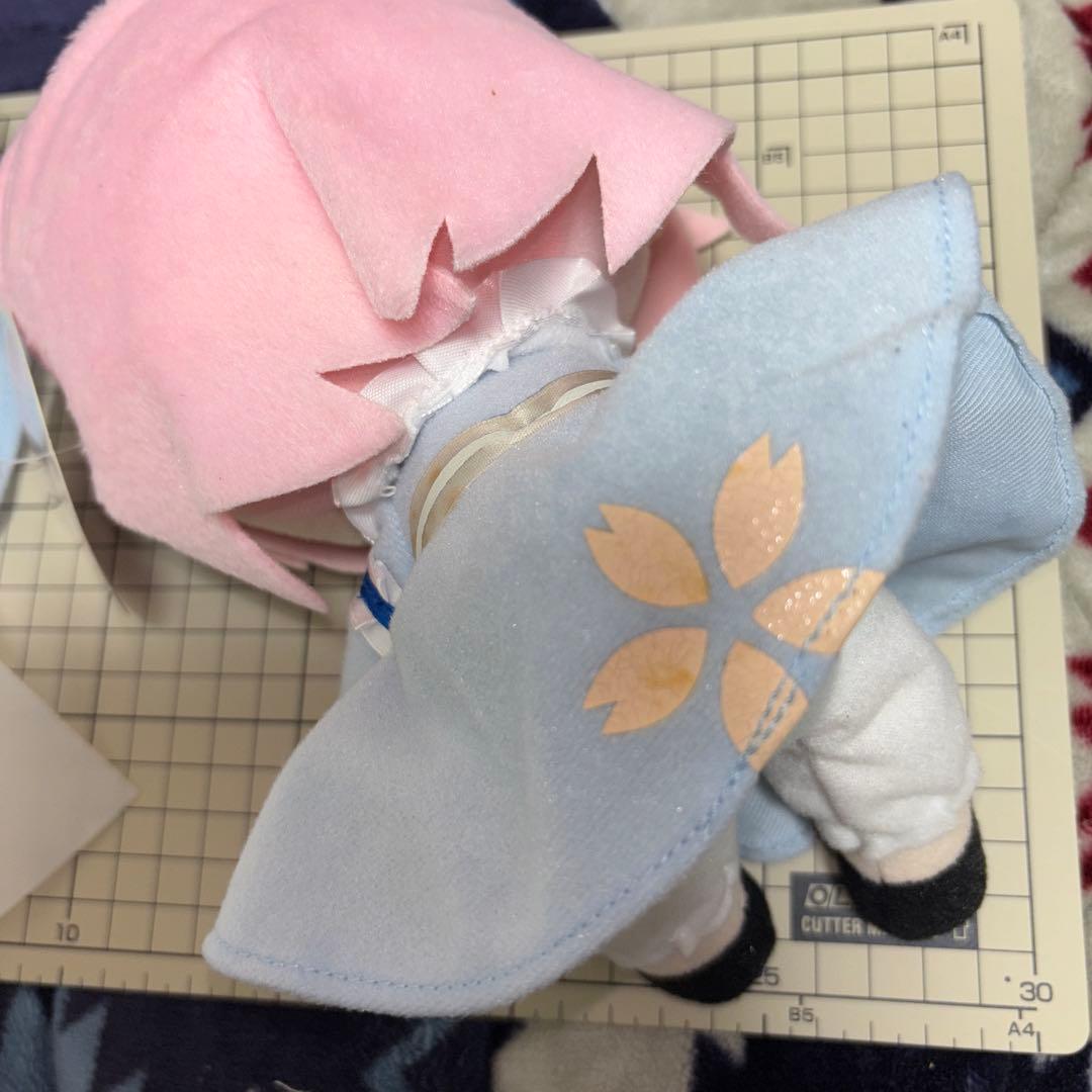 東方ぬいぐるみ 西行寺幽々子　もふもふゆゆこ　初版紙タグ付き