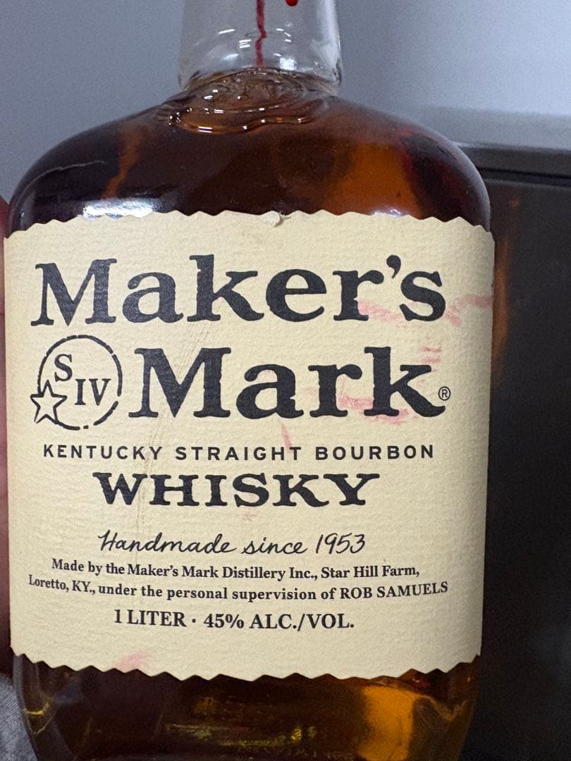 クラフトウイスキー メーカーズマーク 1000ml 8本