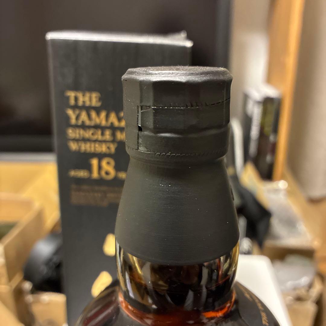 山崎 18年 シングルモルトウイスキー 箱入り