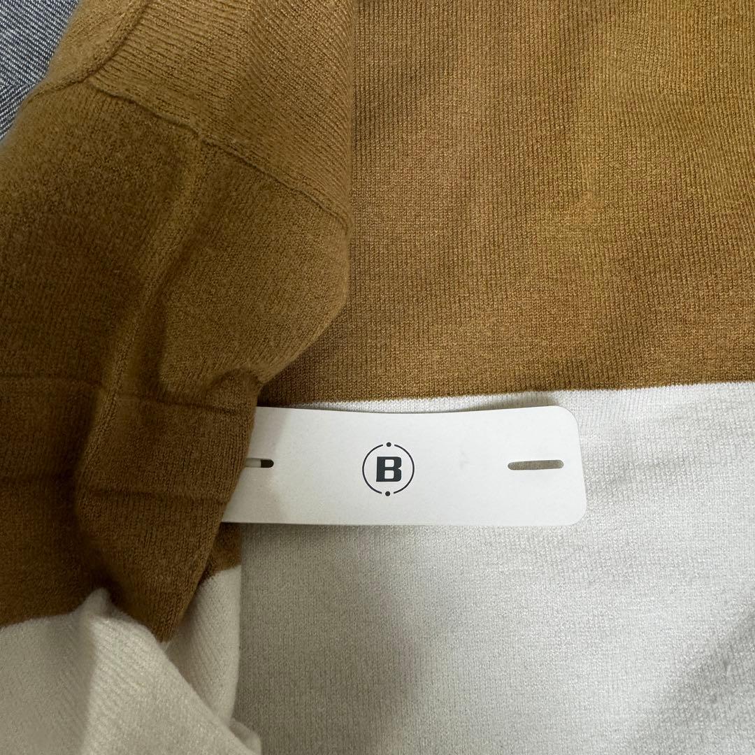 BRIEFING セーター XS ベージュ/ホワイト