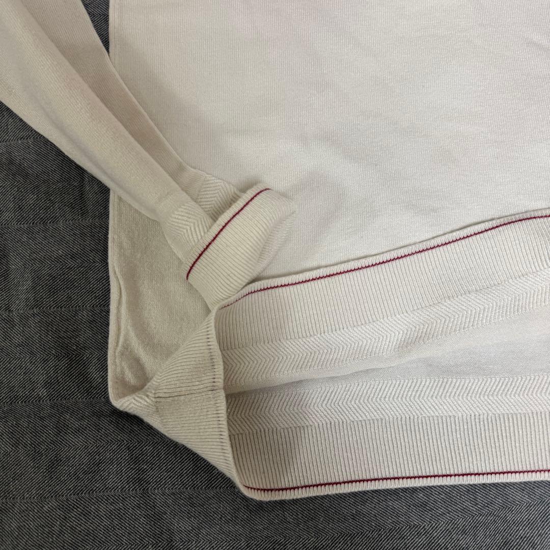 BRIEFING セーター XS ベージュ/ホワイト